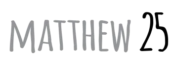 Matthew 25 logotype only