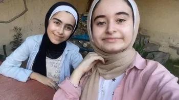 Two Palestinian sisters who started Build Hope