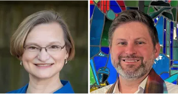 Image of GA227 Co-Moderator Candidates Rebecca Luter &amp; Chris Peters