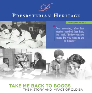 Presbyterian Heritage Fall 2026 cover