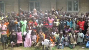 Mama Lou loved singing with the Sunday School children on Easter