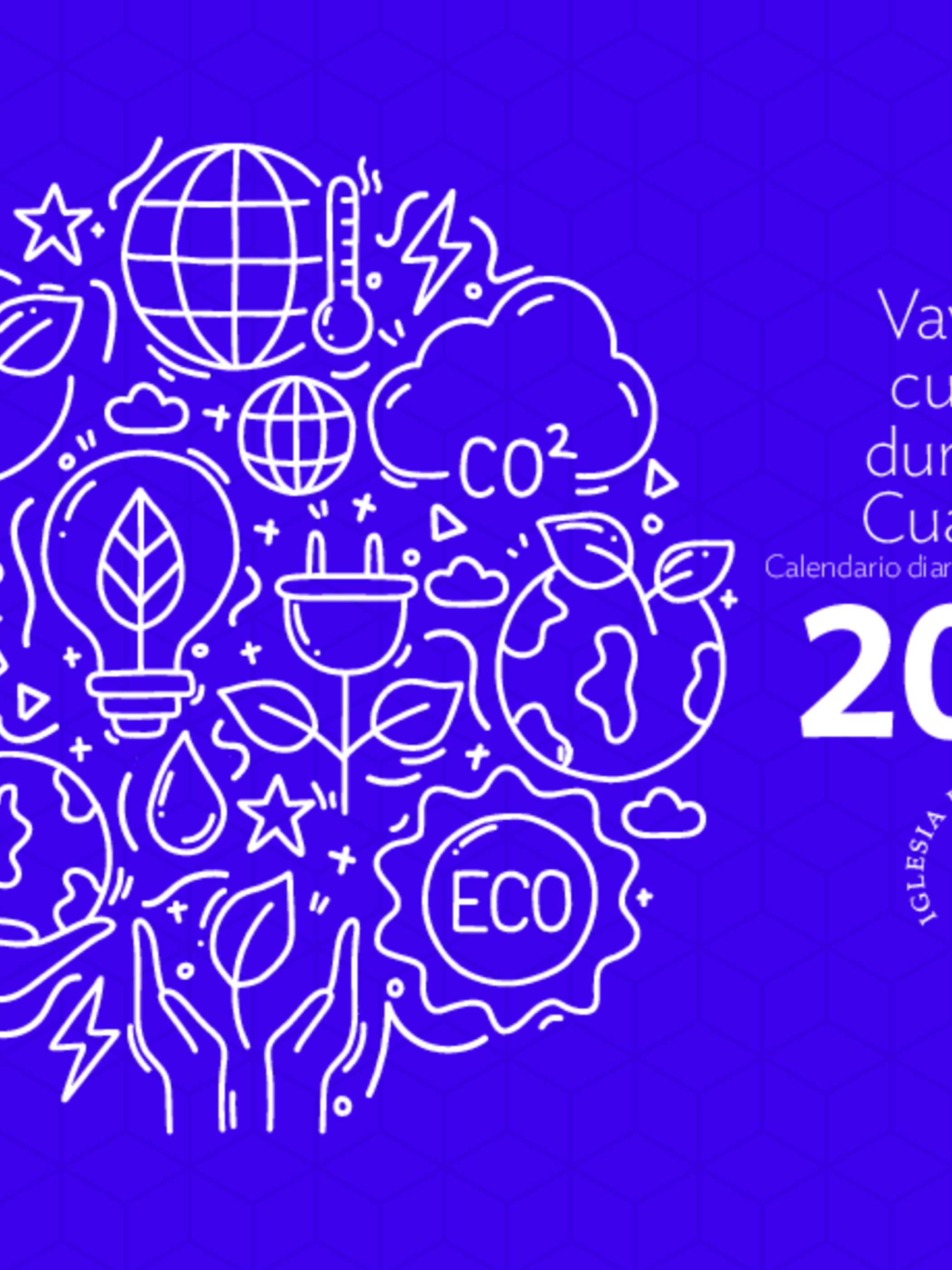 Spanish version of the reflection/action calendar for Lent 2026