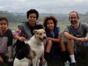 Mark Hare and Jenny Bent family photo