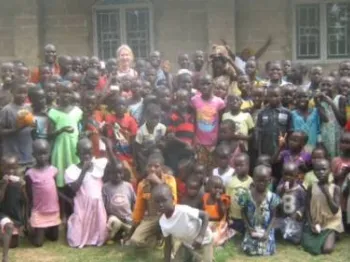 Mama Lou loved singing with the Sunday School children on Easter