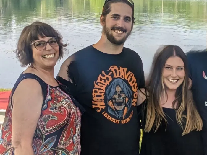 Jenni Whitford and family