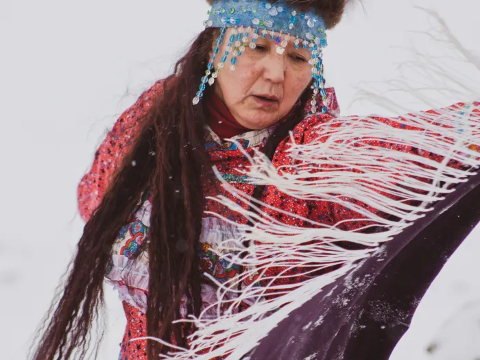 native alaskan woman