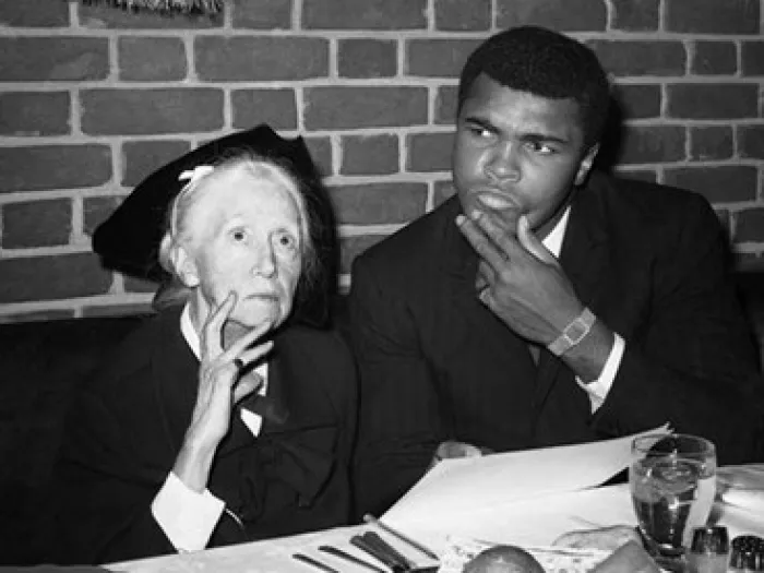 Marianne Moore and Muhammad Ali