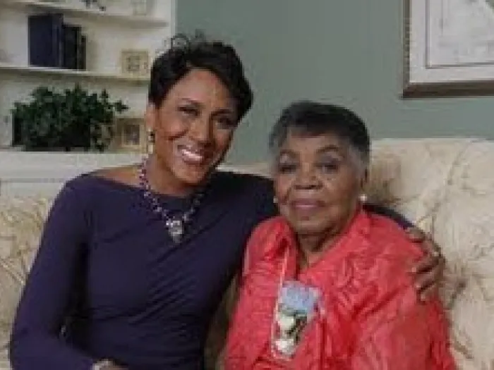 Lucimarian Roberts and Robin Roberts