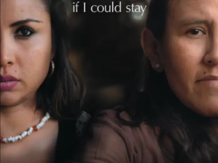 poster for the documentary Si Pudiera Quedarme/If I Could Stay