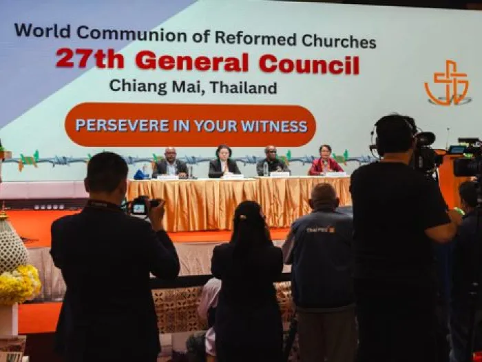 WCRC press conference by William Gibson