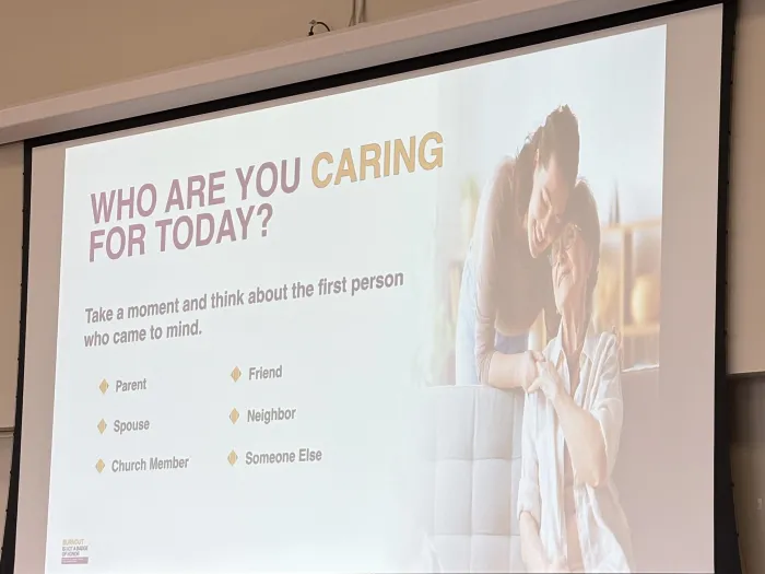 Dr. Renee Sunday leads a POAMN conference workshop