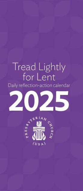 2025 Lent Calendar Presbyterian Church (U.S.A.)