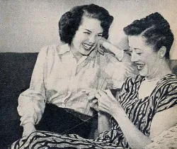 Colleen and her mother, Stella.