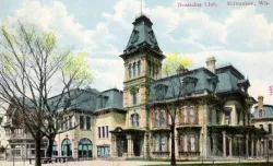 The Alexander Mitchell Mansion, a Second Empire building
